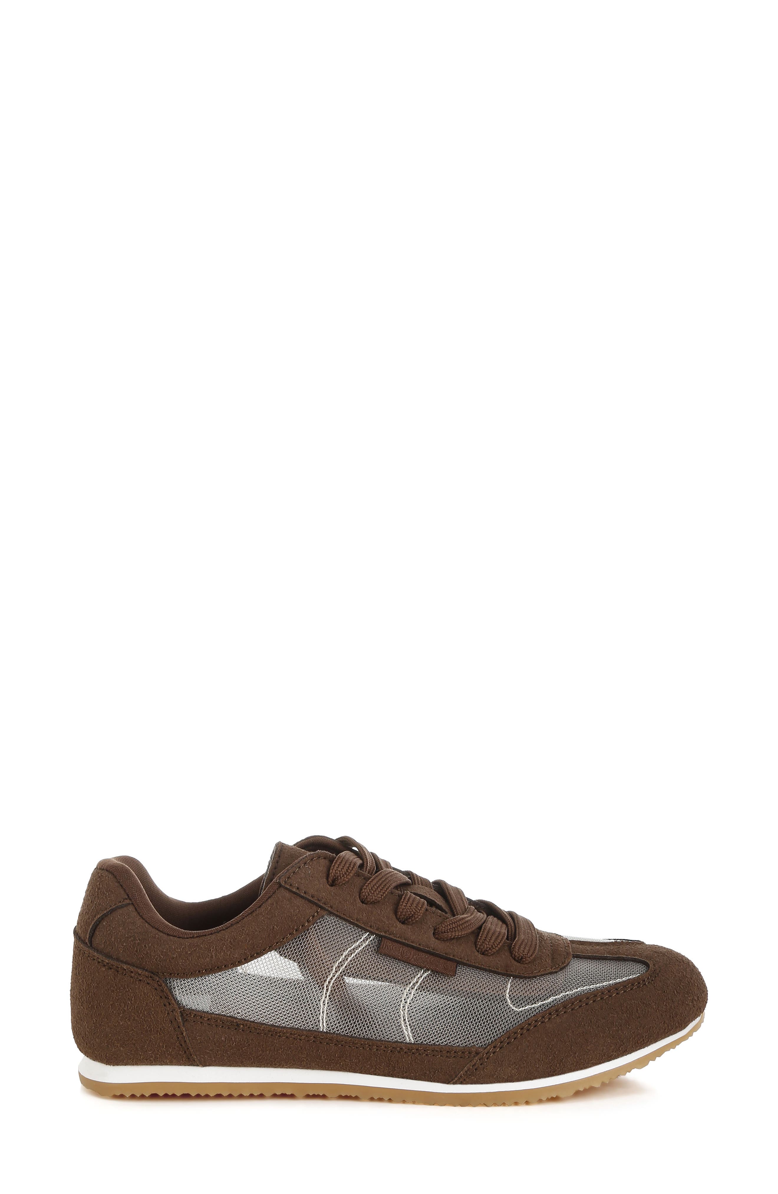Milon Water Repellent Sneaker, Alternate, color, BROWN