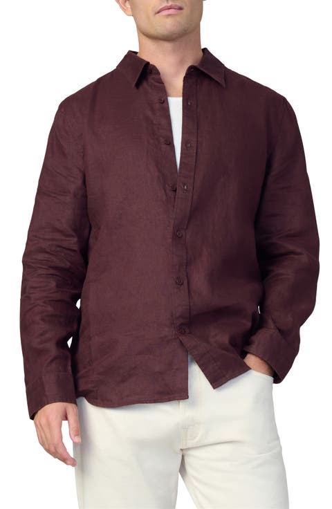 Jakob Linen Button-Up Shirt