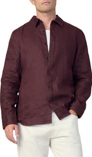 Joe's Jeans Jakob Linen Button-Up Shirt