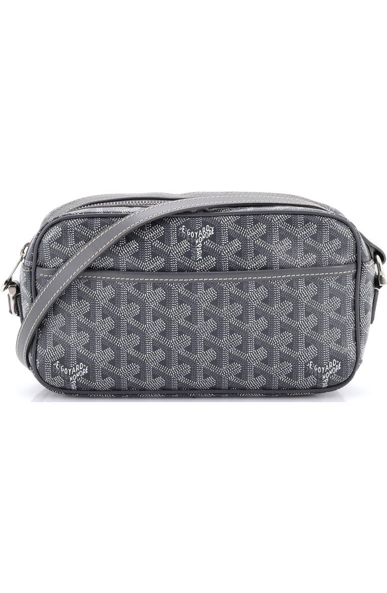 Pre-Owned Goyard Cap Vert Bag Coated Canvas, Main, color, Gray
