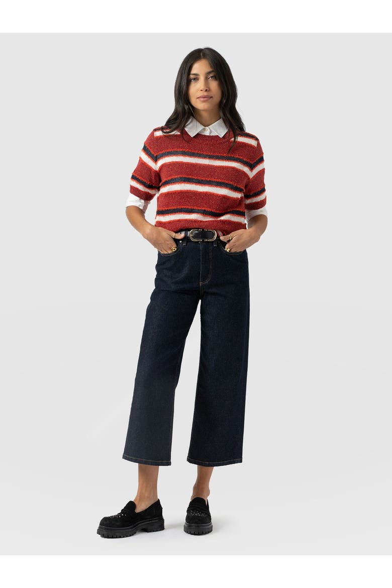 Rylie Crop Jean, Alternate, color, Indigo