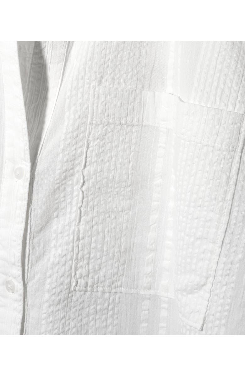 Echo Lamai Boyfriend Shirt, Alternate, color, Cream