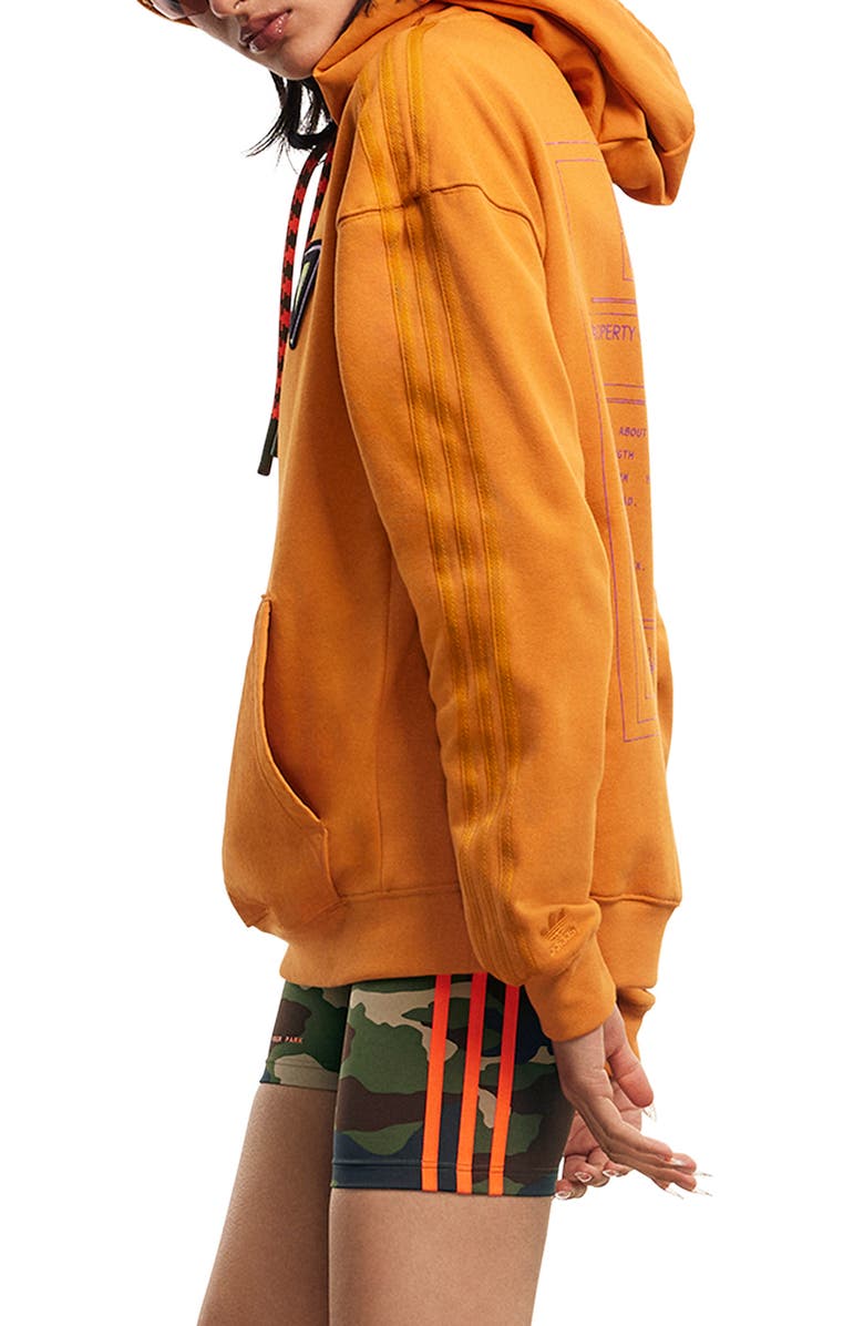 adidas x IVY PARK French Terry Hoodie, Alternate, color, 