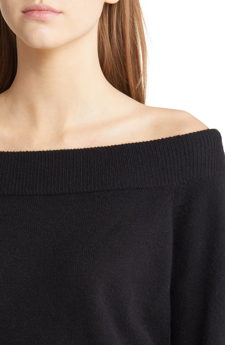 Treasure & Bond Off the Shoulder Cotton Blend Sweater, Alternate, color, 