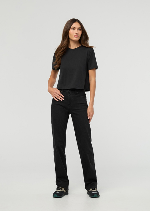 Ribbed Pima Long Sleeve Henley