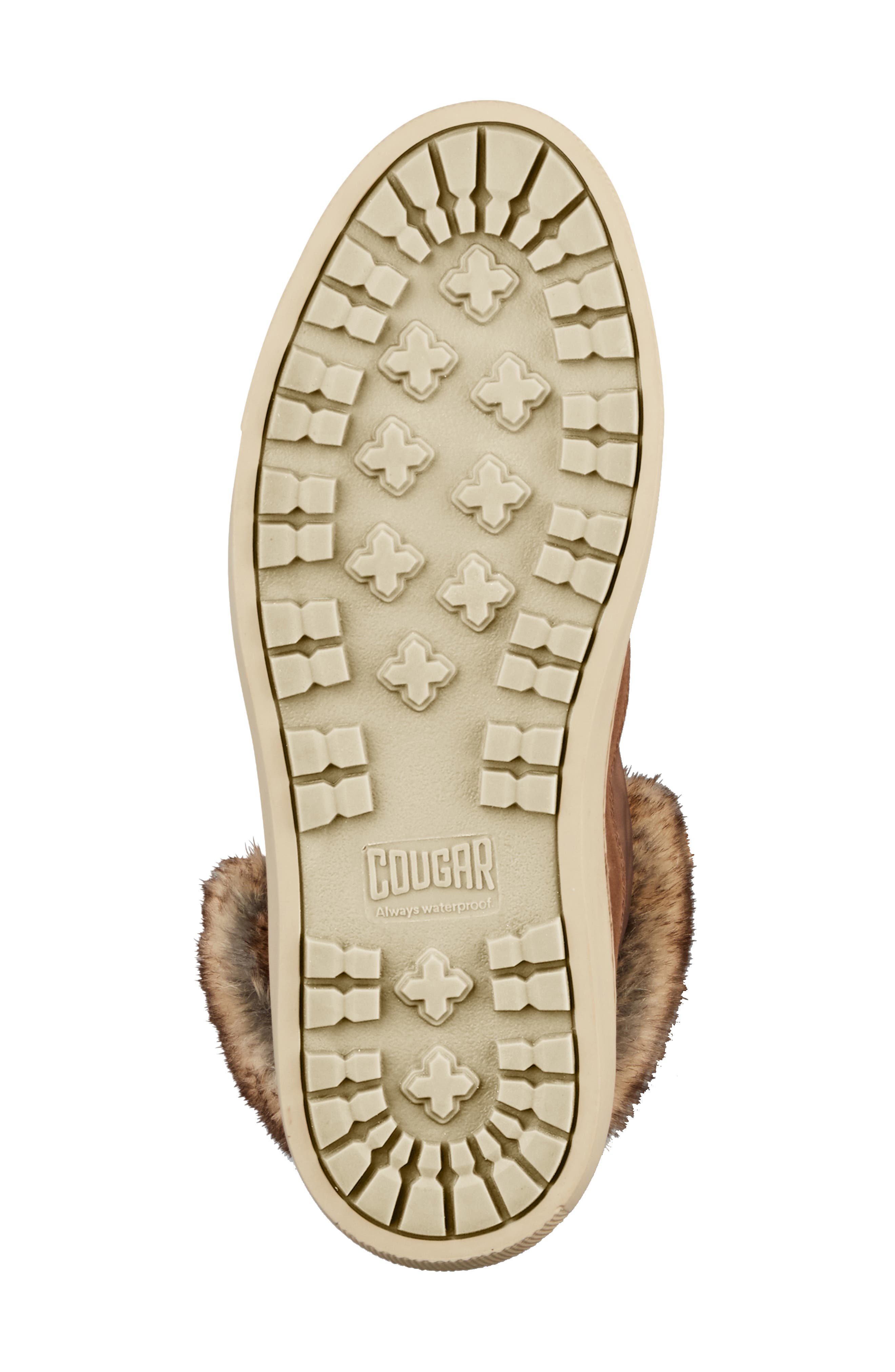 Dubliner Faux Fur Trim Waterproof Bootie, Alternate, color, DRAFT