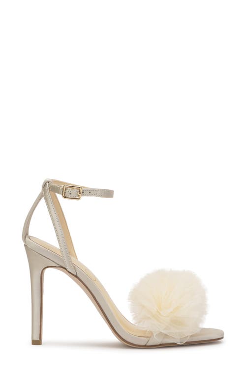 Jessica Simpson Jilria Ankle Strap Sandal In Soft Ivory
