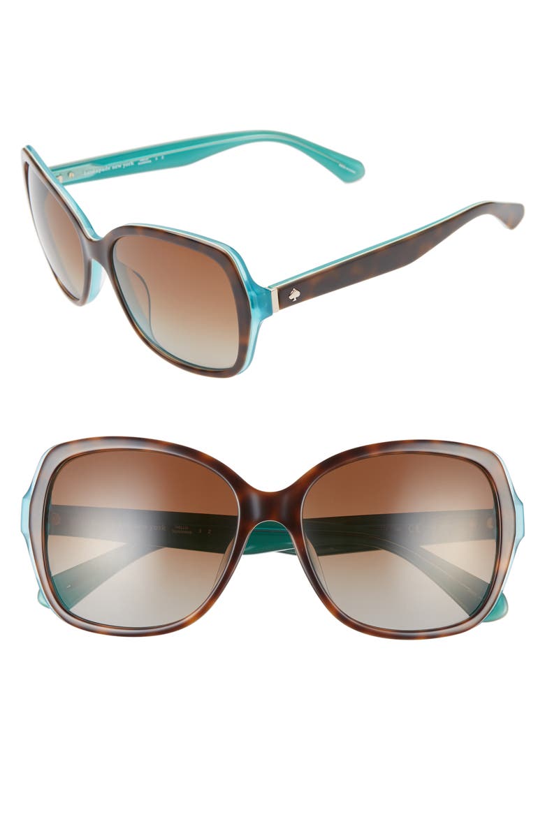 karalyns 56mm polarized sunglasses, Main, color, HAVANA/ MINT