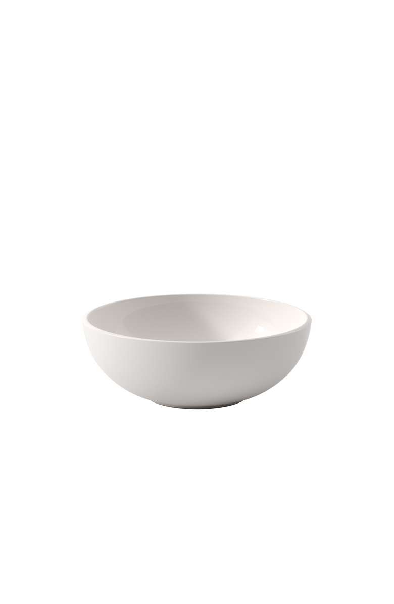 Villeroy & Boch NewMoon Medium Round Vegetable Bowl, Main, color, White