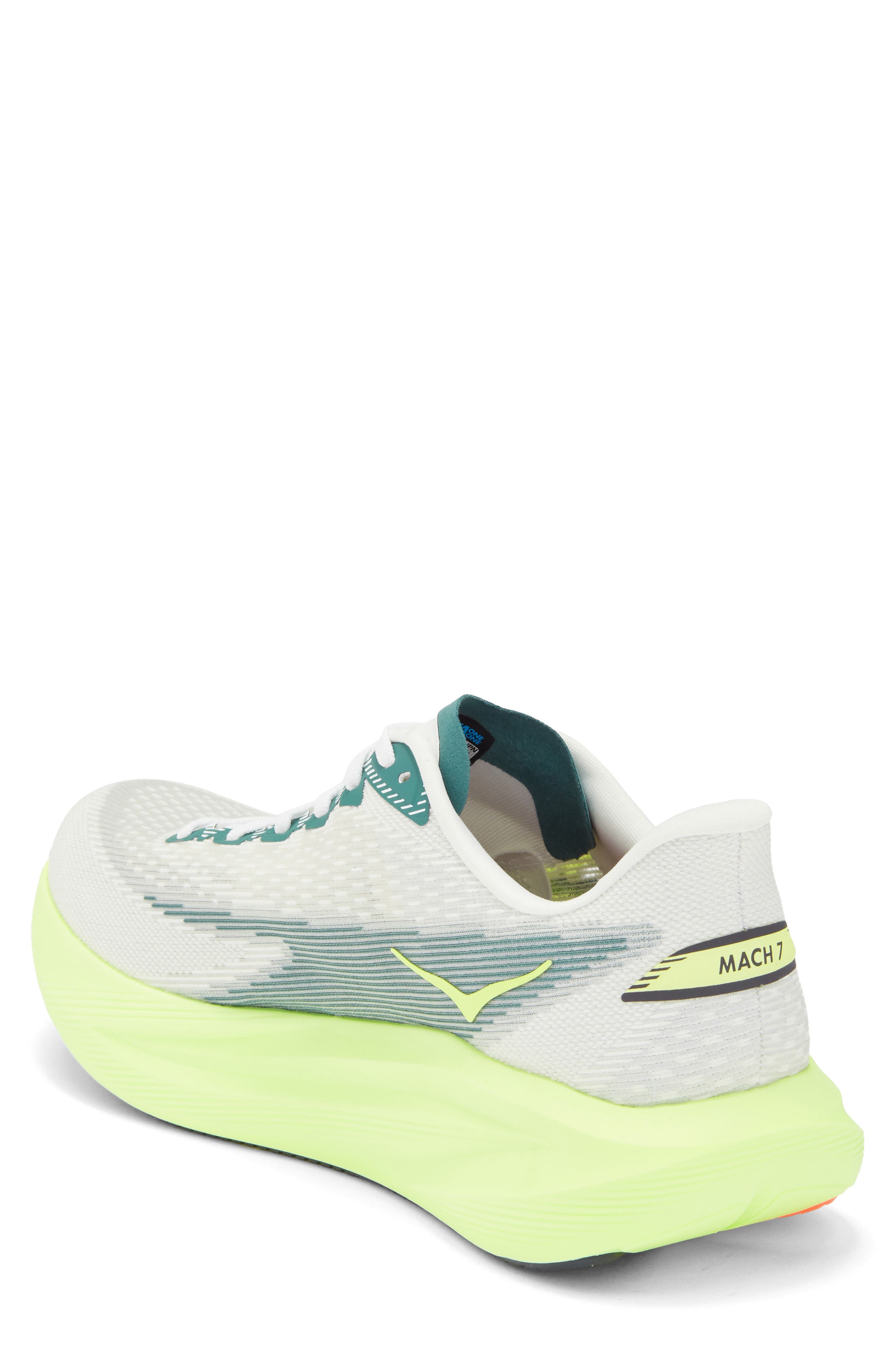Mach 7 Running Shoe, Alternate, color, FROST / NEON YUZU