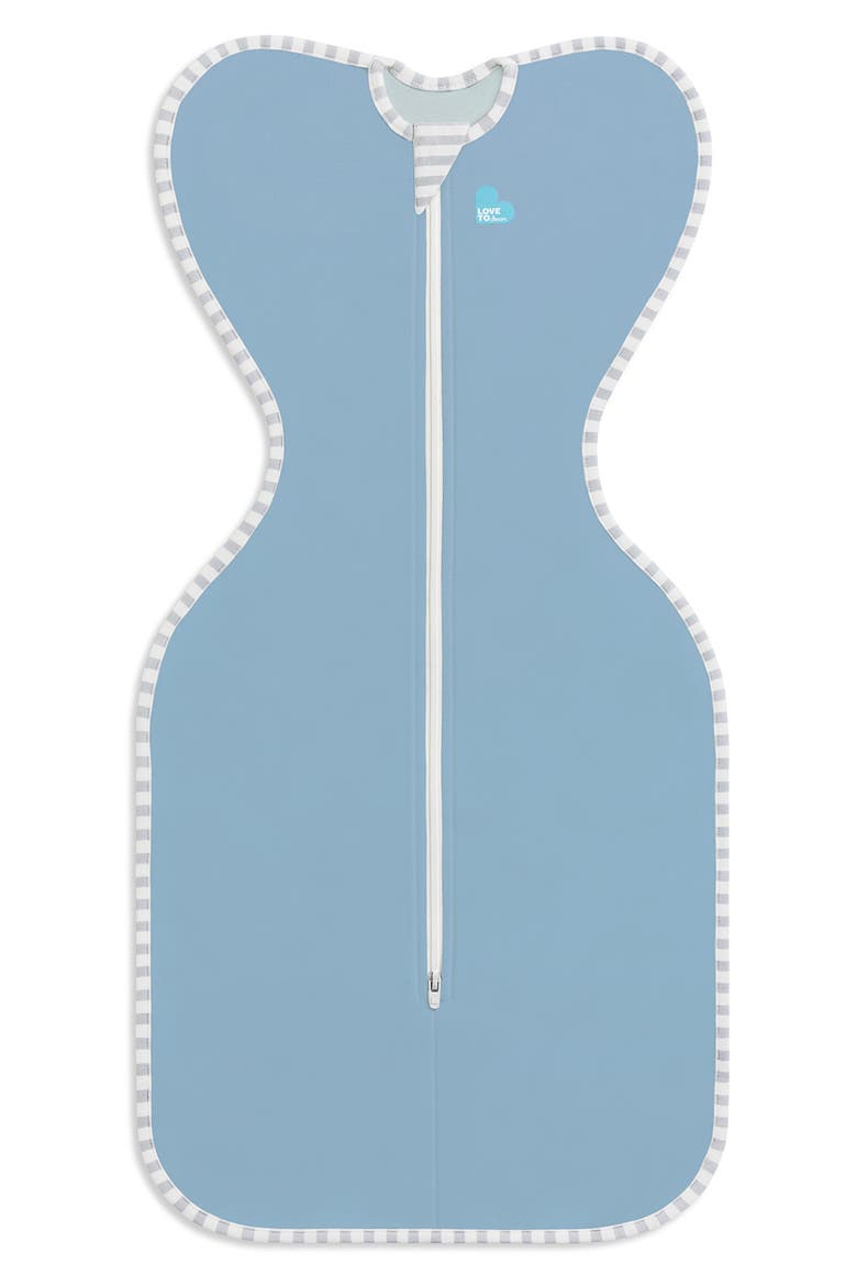 Swaddle Up™ 1.0 TOG Original Stretch Cotton Swaddle, Main, color, DUSTY BLUE