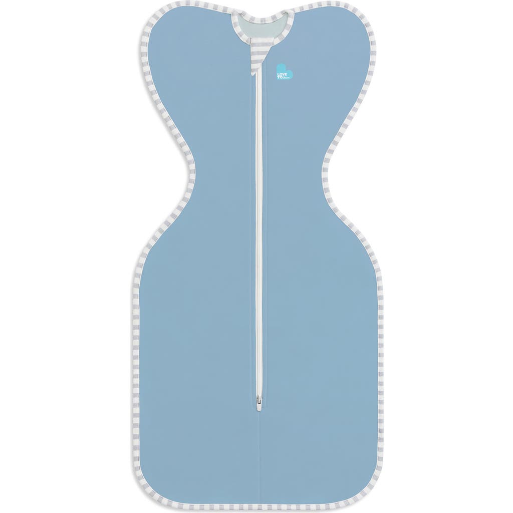 Love To Dream Swaddle Up™ 1.0 Tog Original Stretch Cotton Swaddle In Dusty Blue