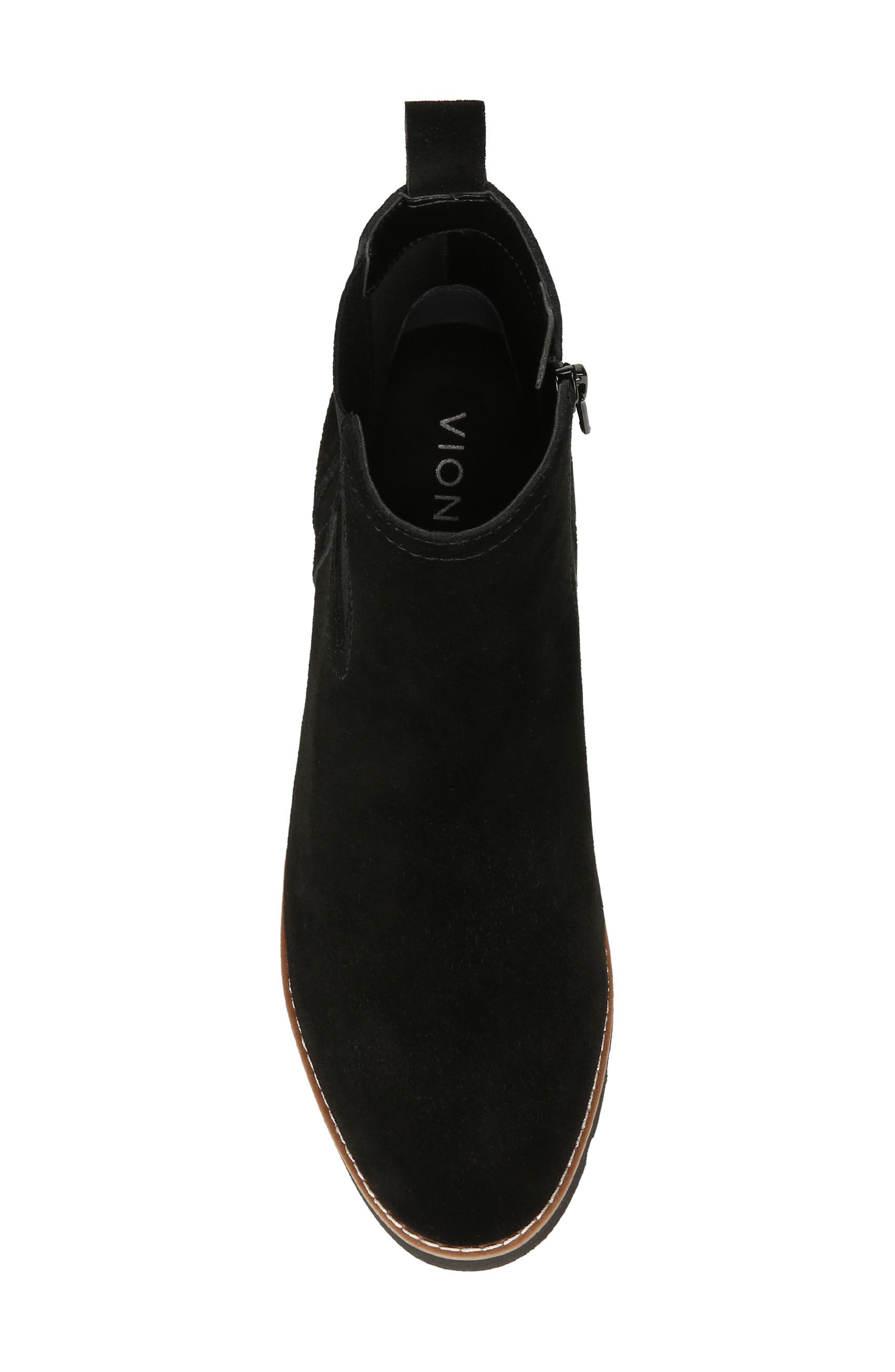 Vionic Brighton Zip Chelsea Boot, Alternate, color, 