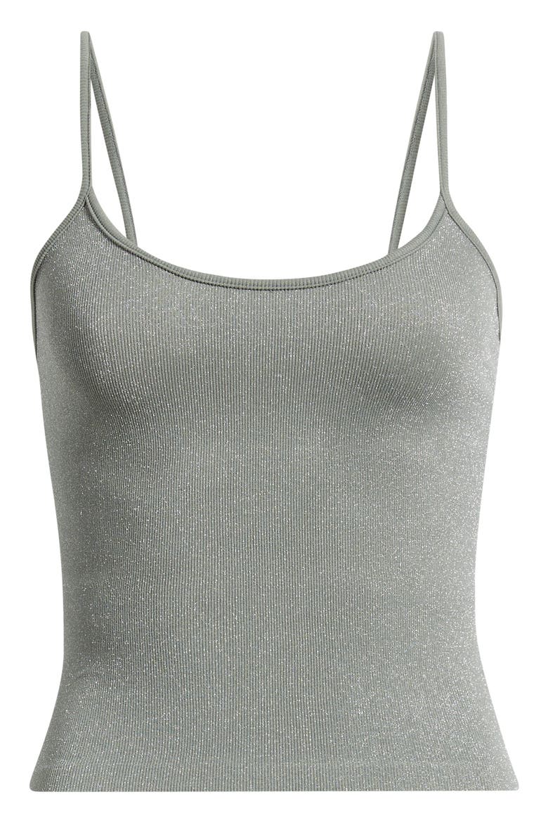 Molly Glitter Cami, Alternate, color, GREY