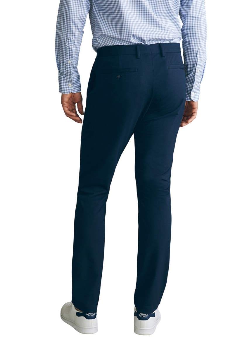 Faherty Movement Knit Pants, Alternate, color, Lupine Navy