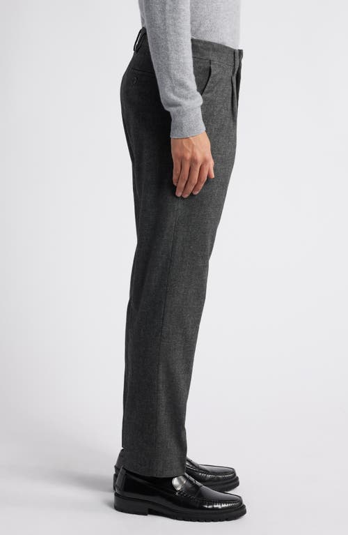 Nn07 Bill 1067 Pleated Dress Pants In Gray