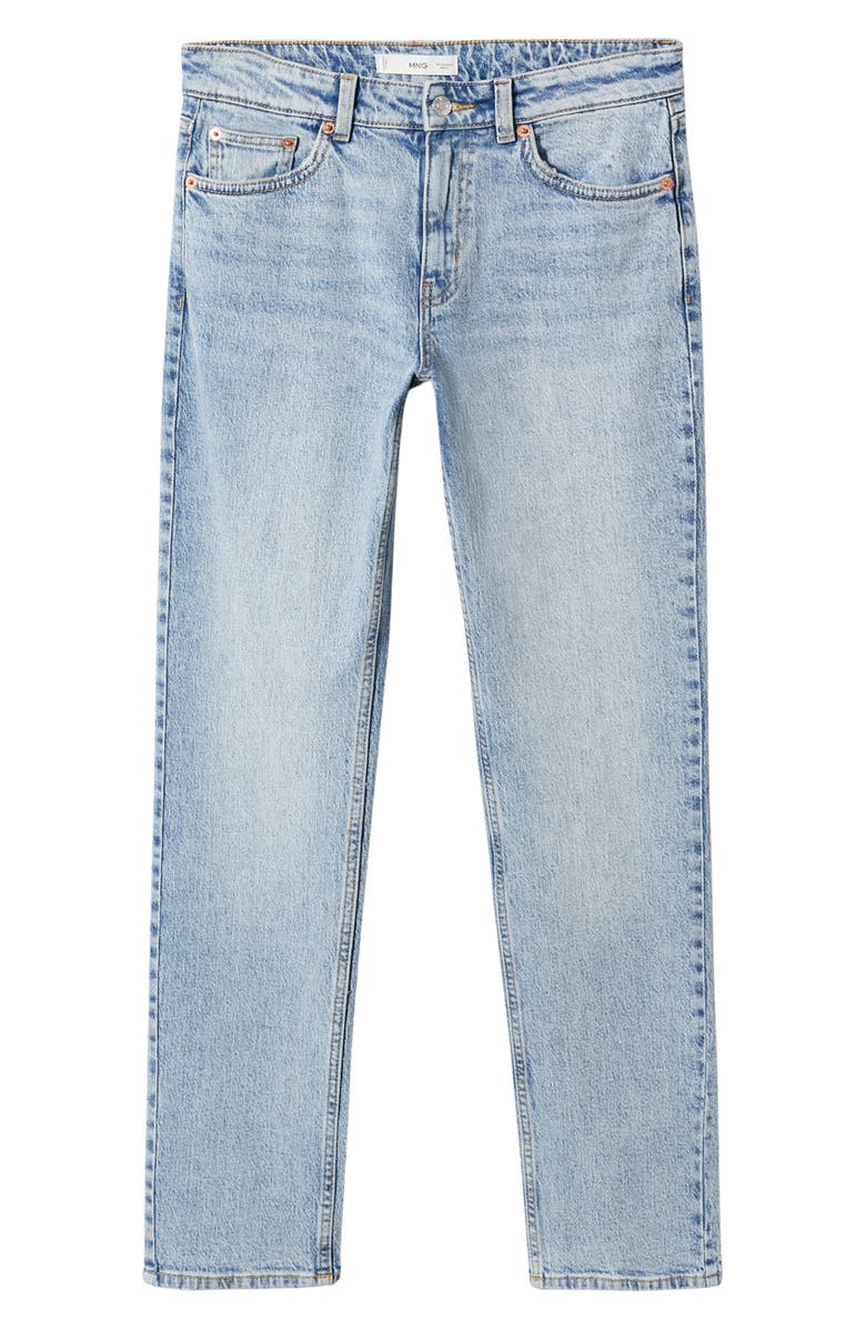 MANGO Straight Leg Jeans, Alternate, color, 