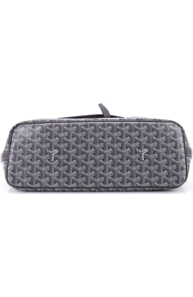 Pre-Owned Goyard Capetien Messenger Bag Coated Canvas, Alternate, color, Gray