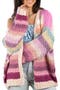 Mayflower Stripe Crochet Cardigan