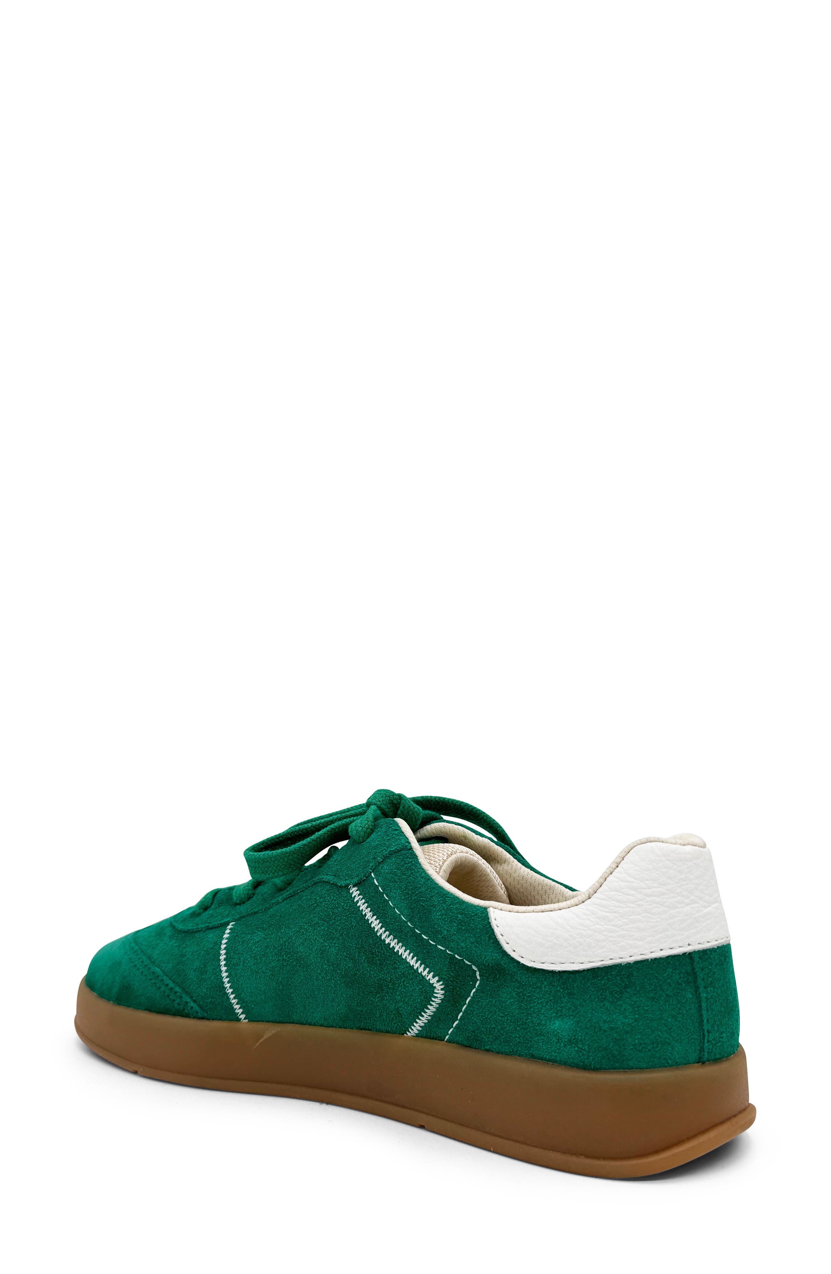 Moldova Low Top Sneaker, Alternate, color, GREEN SUEDE