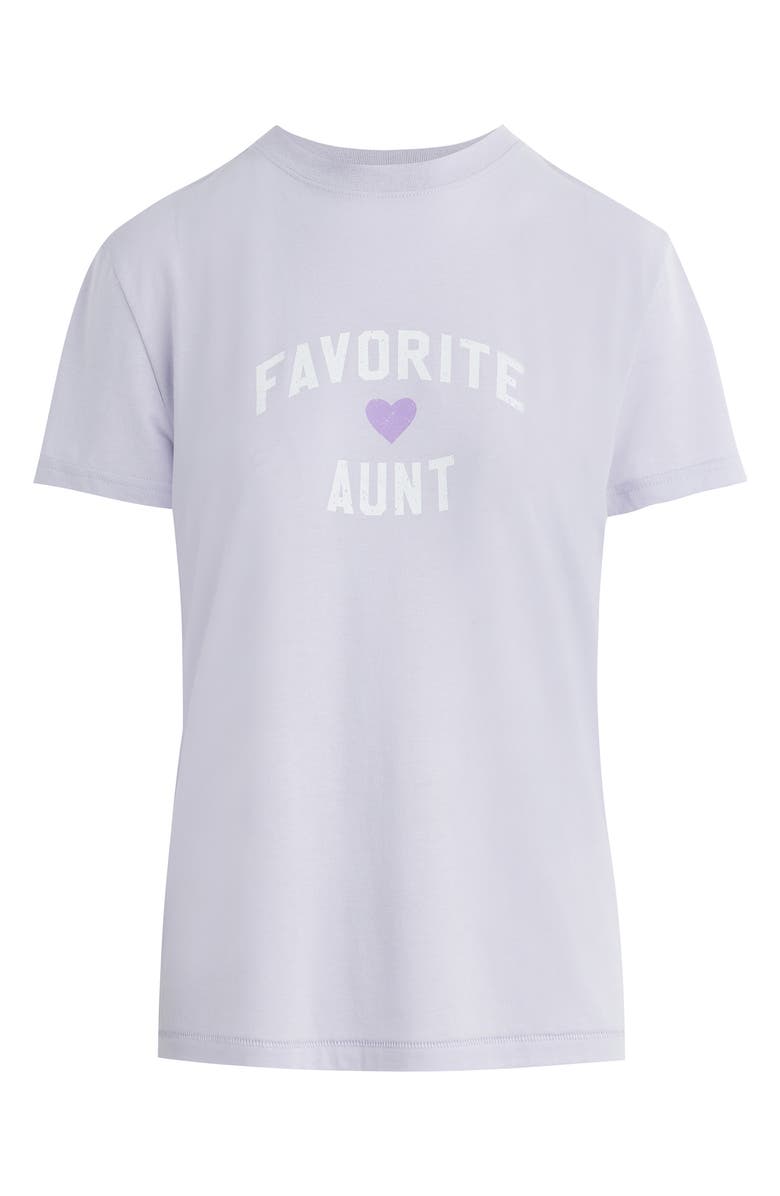 Favorite Daughter Favorite Aunt T-Shirt, Main, color, Lavender