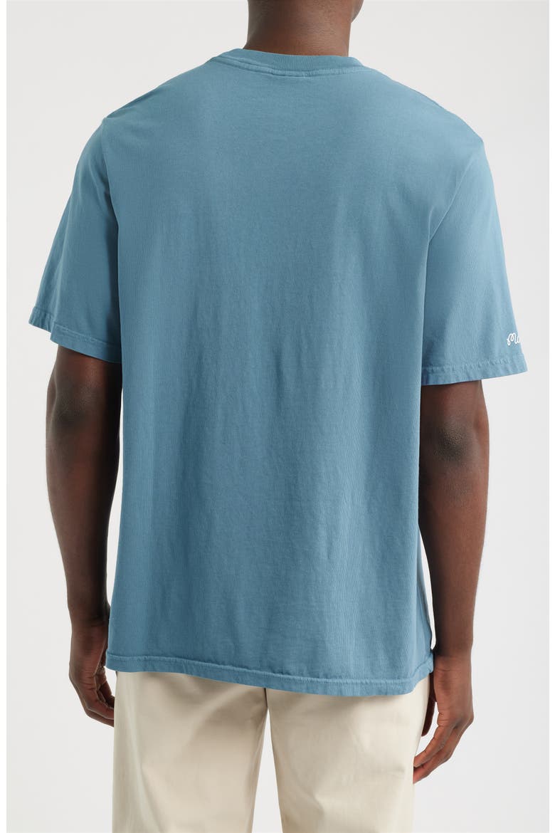Bermuda Cotton Graphic T-Shirt, Alternate, color, AEGEAN BLUE