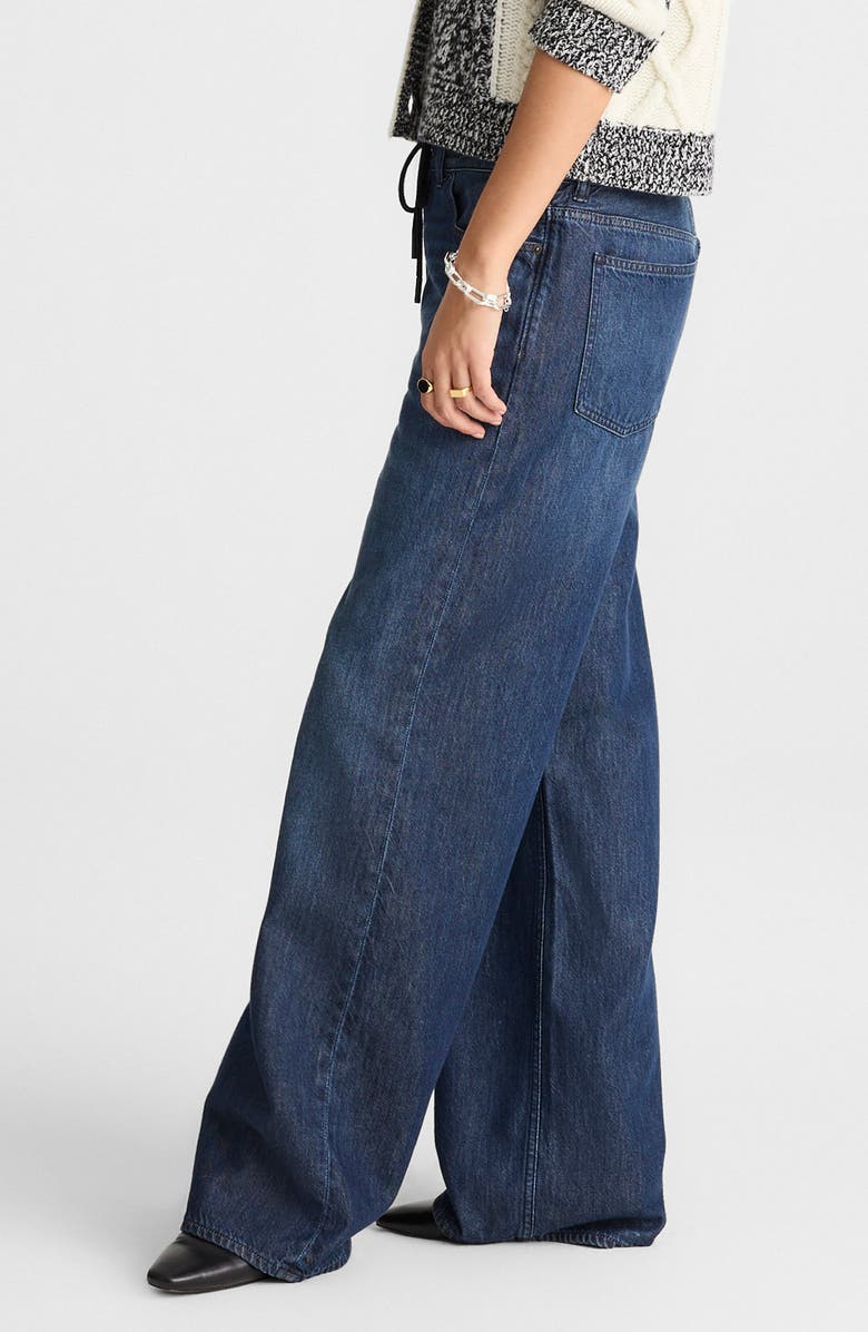 Madewell Airy Denim Low Slung Baggy Jeans, Alternate, color, Allenham Wash