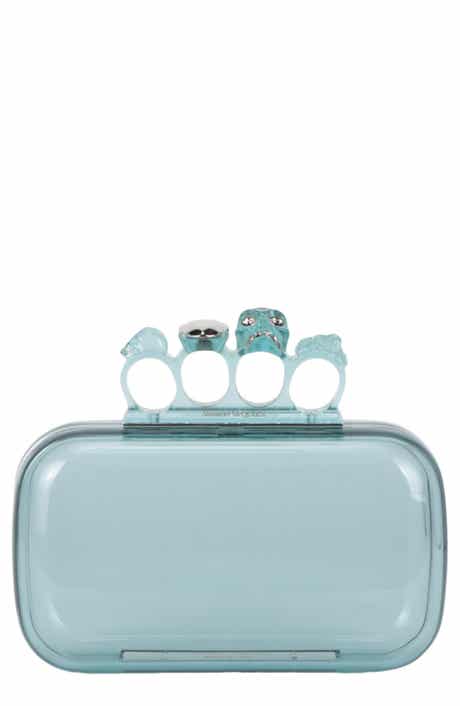 Alexander McQueen Puma Skull Four Ring Clutch