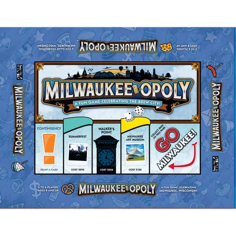 Milwaukeeopoly Monopoly Board Game