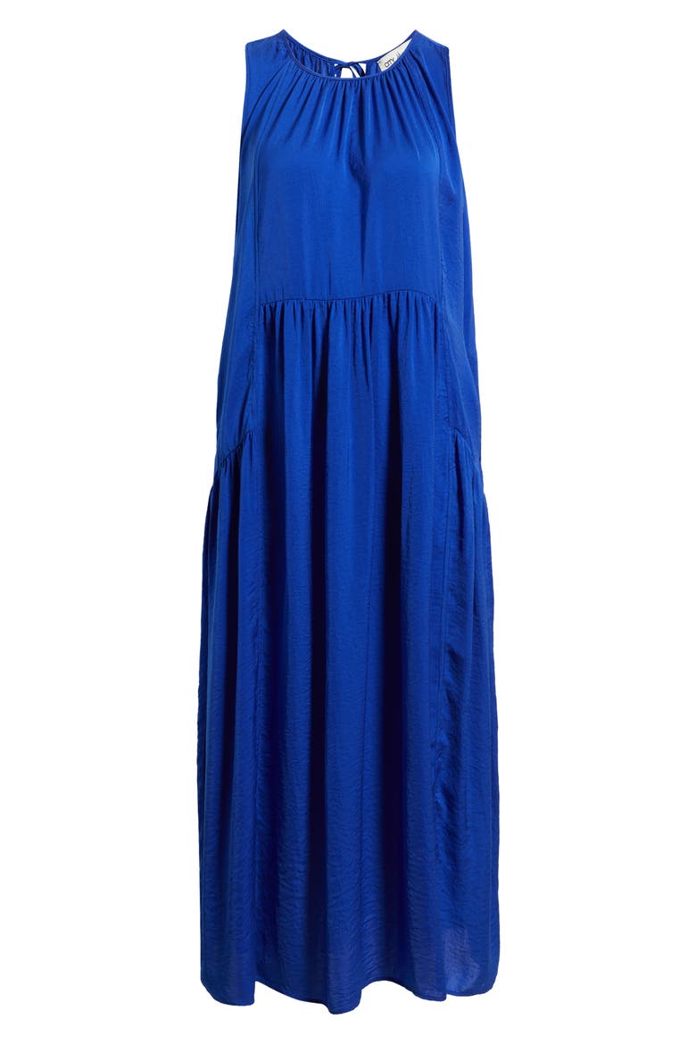 Sleeveless Maxi Dress, Alternate, color, COBALT