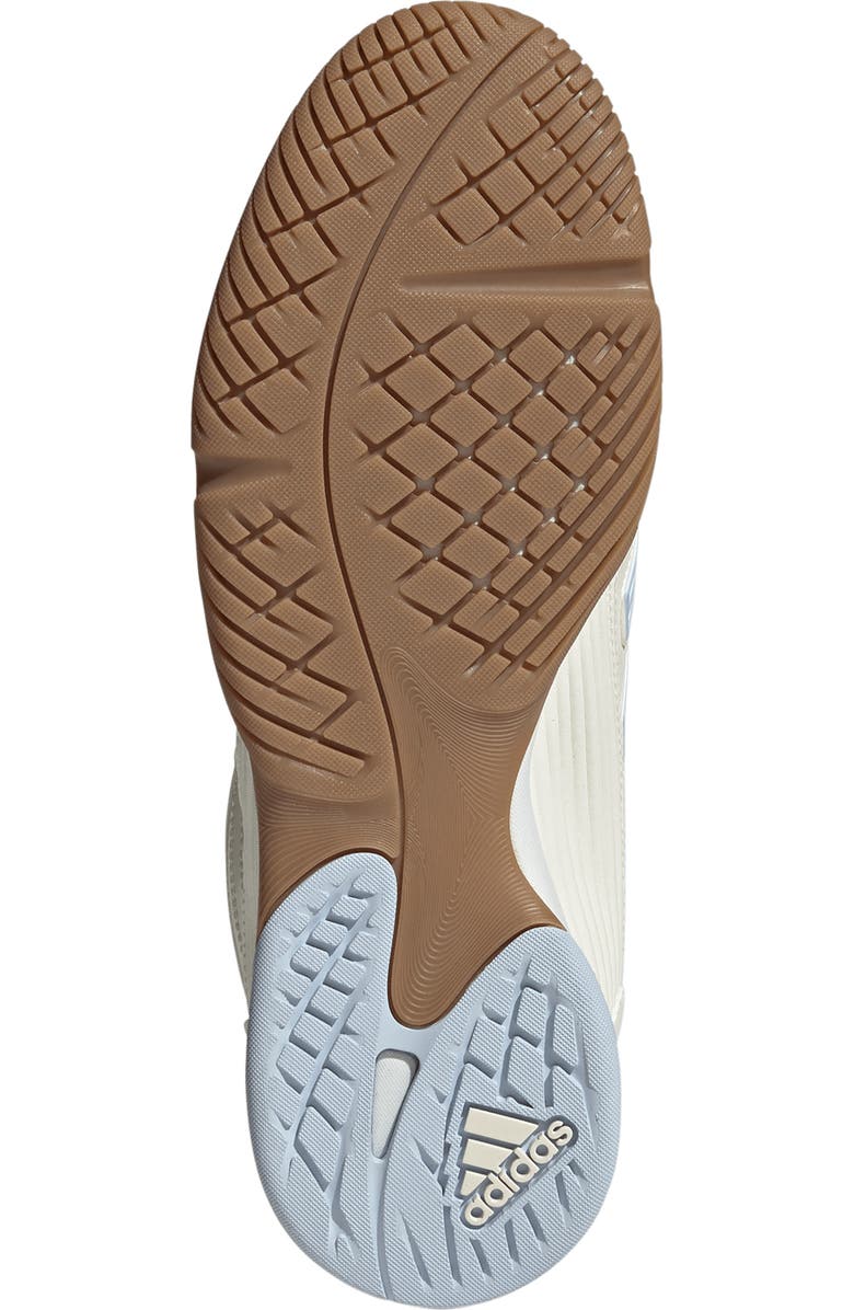 adidas Gender Inclusive Predator Sala Soccer Sneaker, Alternate, color, Off White/ Crystal Sky/ Gum4