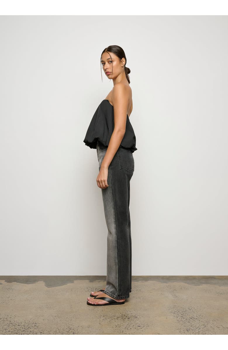 ONE OF OTHERS Gia Strapless Top, Alternate, color, Cool Black