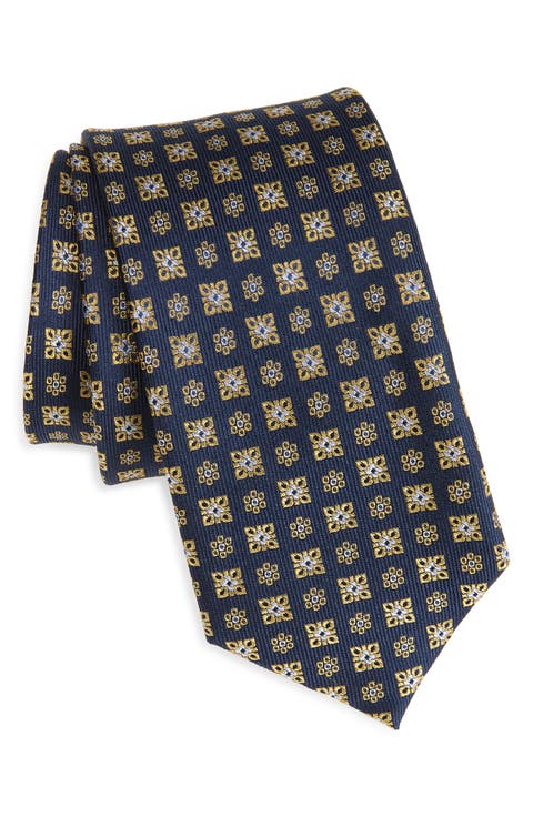 Silk Medallion Tie
