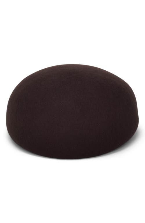 Gigi Burris Millinery Laurel Wool Felt Hat In Brown