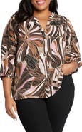 NYDJ Semisheer Pintuck Blouse