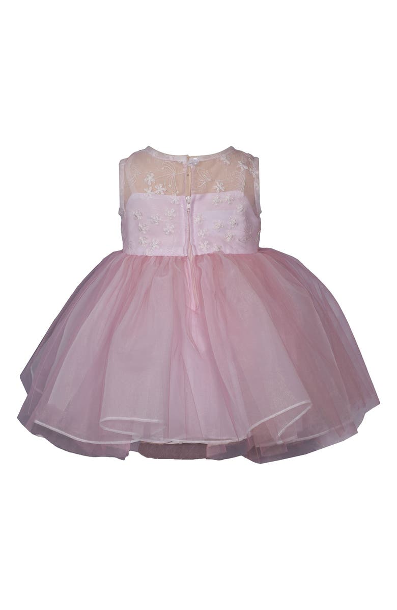 Iris & Ivy Embroidered Party Dress & Bloomers, Alternate, color, 