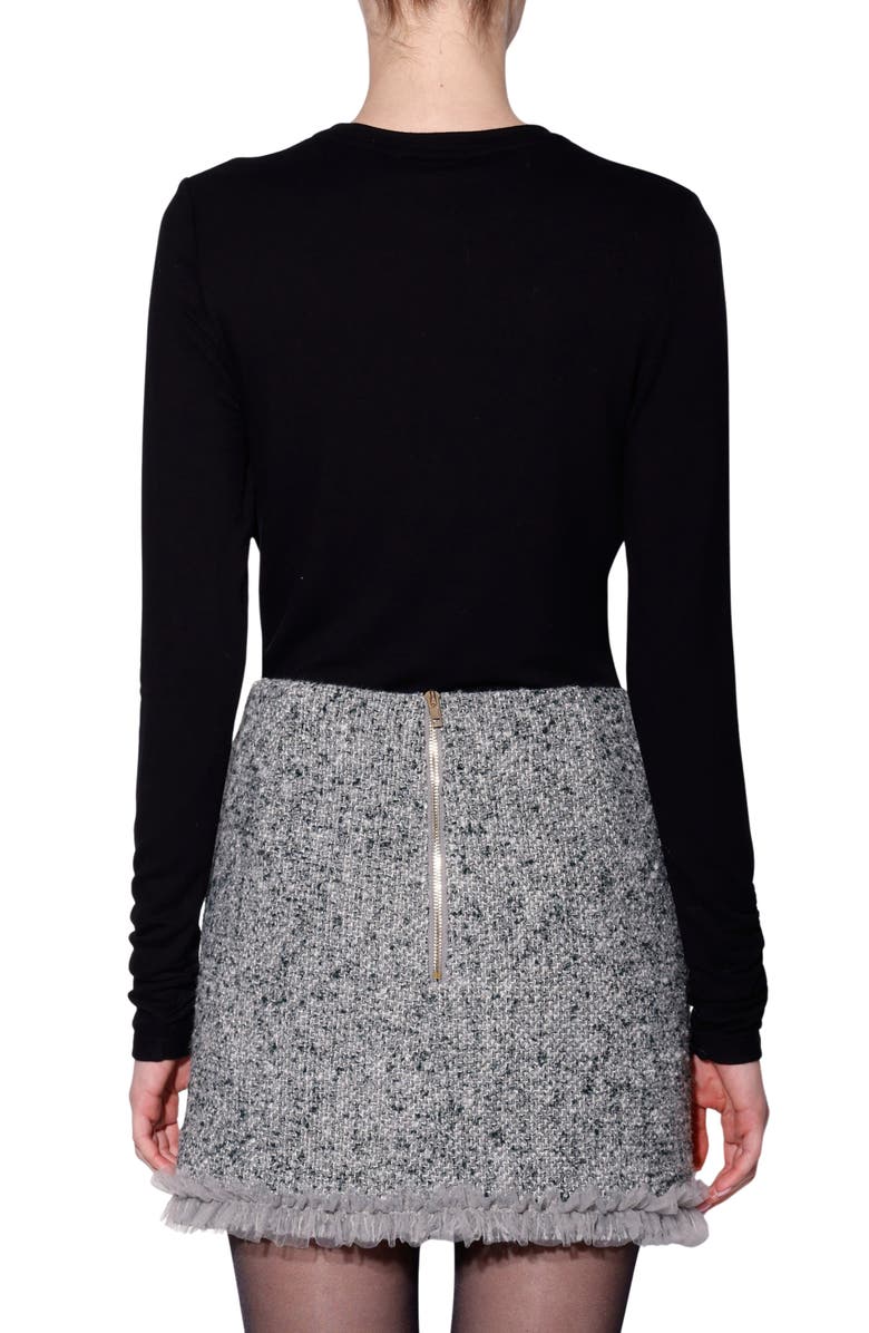 Walter Baker Charlie Keyhole Top, Alternate, color, Black