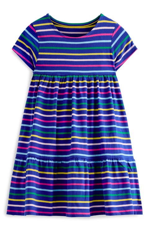 Kids' Ariel Print Twirly Cotton Jersey Dress (Toddler, Little Kid & Big Kid)