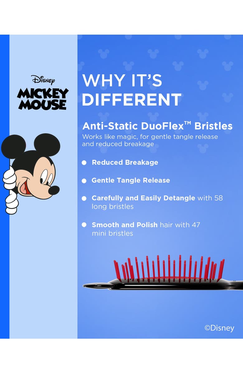 FHI HEAT Detangling Brush Disney Mouse, Alternate, color, Black