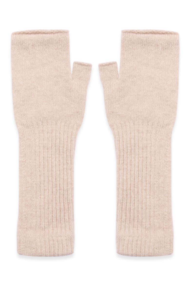 Celtic & Co. British Supersoft Wrist Warmers, Alternate, color, Oatmeal