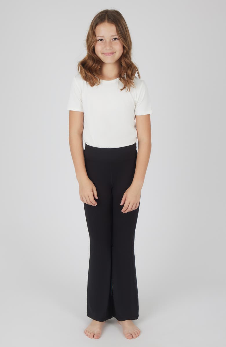 YOGALICIOUS Kids' Lux Florence 2-Pack Assorted Foldover Pocket Leggings, Alternate, color,