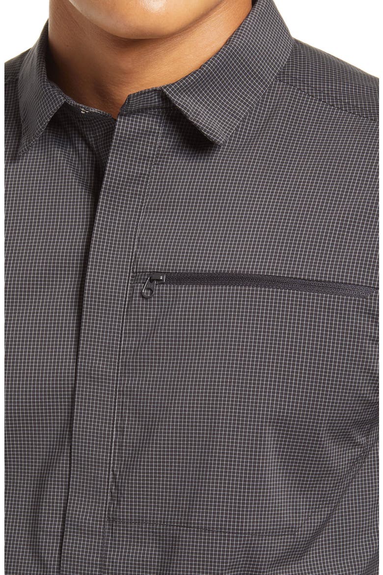 Kaslo Snap-Up Shirt, Alternate, color, CARBON COPY