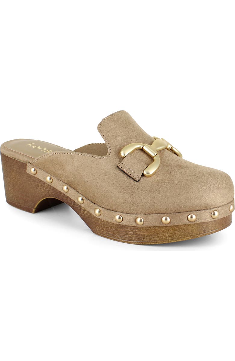 Kensie Cooper Mule, Main, color, Dark Sand