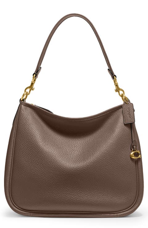 Cary Soft Pebbled Leather Shoulder Bag
