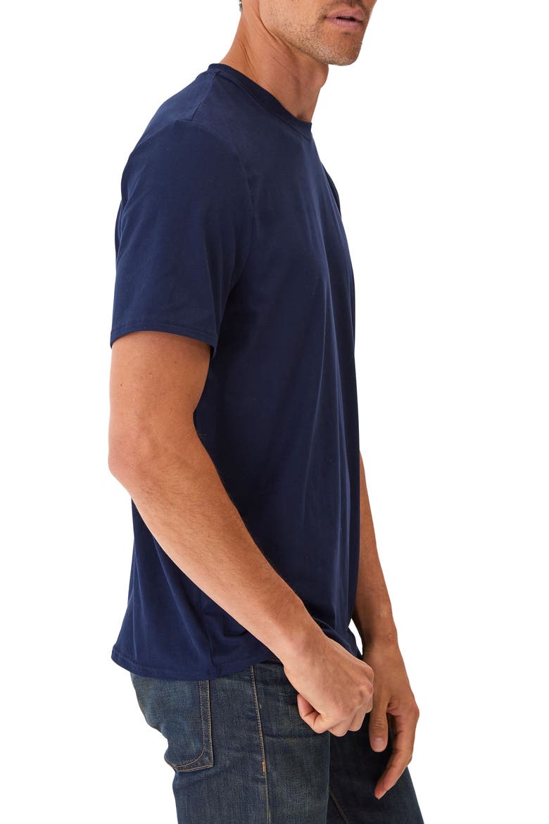 Soloman Luxe Jersey T-Shirt, Alternate, color, RAW DENIM