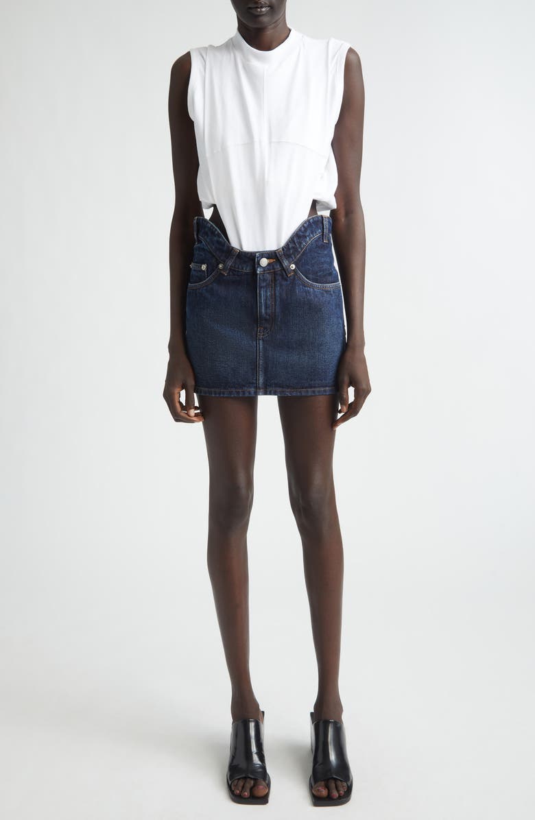 Jean Paul Gaultier Twisted Bodysuit, Alternate, color, White