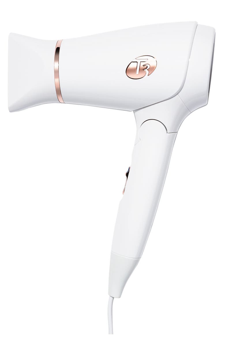 T3 Featherweight Folding Compact Hair Dryer with Dual Voltage, Main, color,