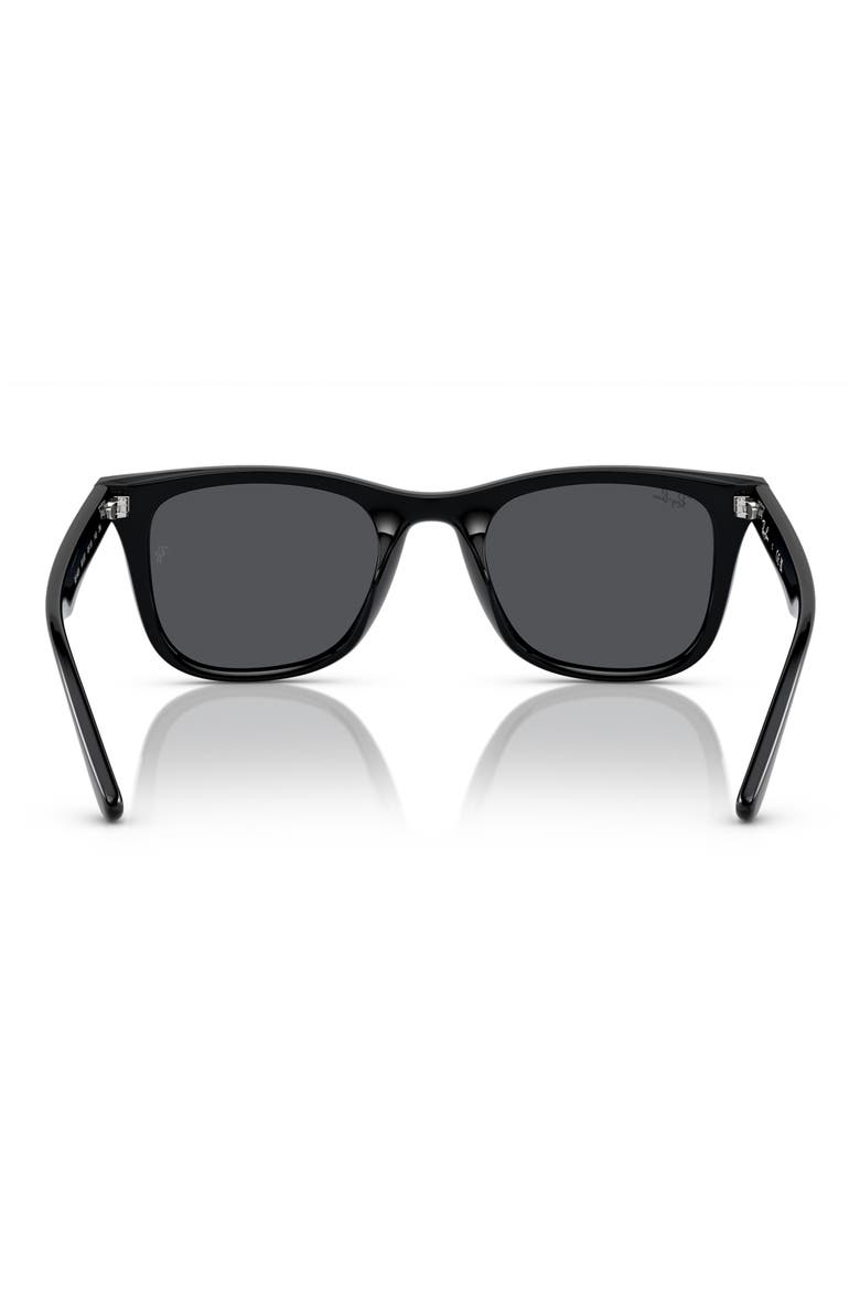 65mm Oversize Square Sunglasses, Alternate, color, DARK GREY