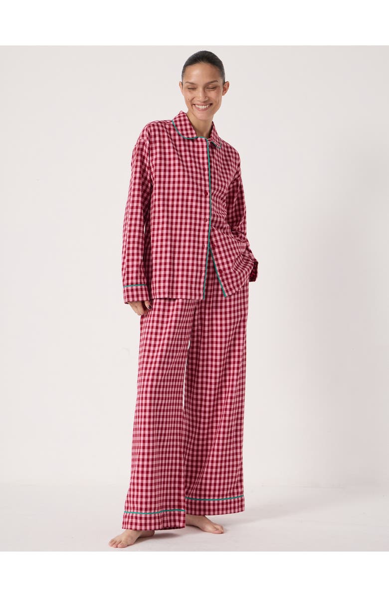 Hush Brushed Cotton Pajamas, Main, color, Pink Mix