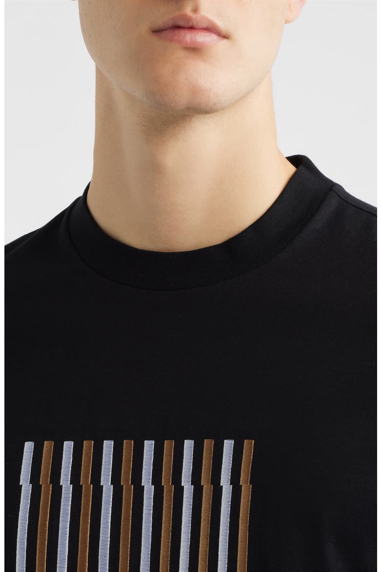 Thompson Cotton Graphic T-Shirt, Alternate, color, BLACK